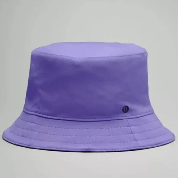 Brand New Lululemon Both Ways Reversible Bucket Hat In Lunar Rock/Hideaway - Picture 3 of 9
